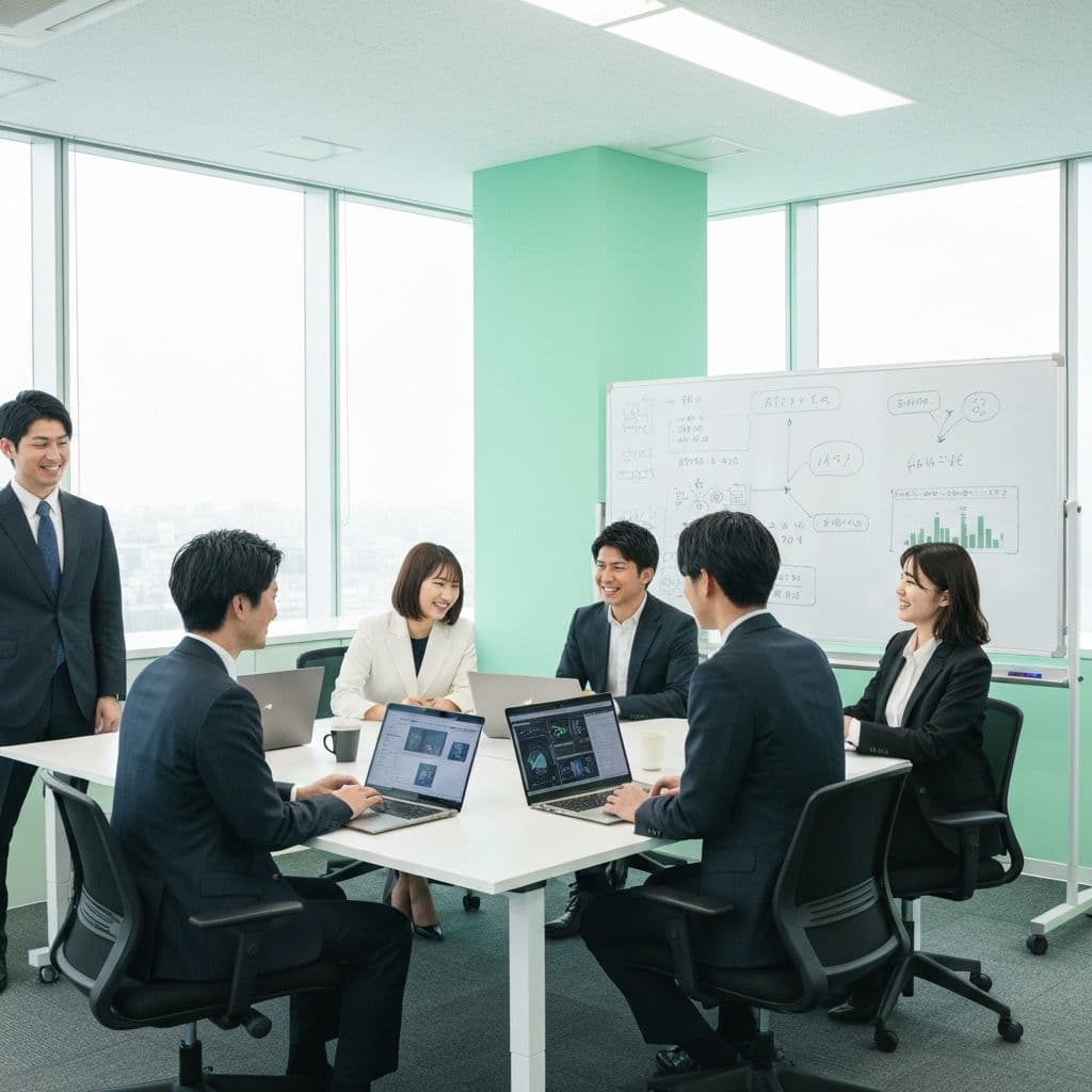 実績比較の打ち合わせイメージ
